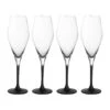 Villeroy & Boch Manufacture Rock Champagnerglas 26cl 4er Pack