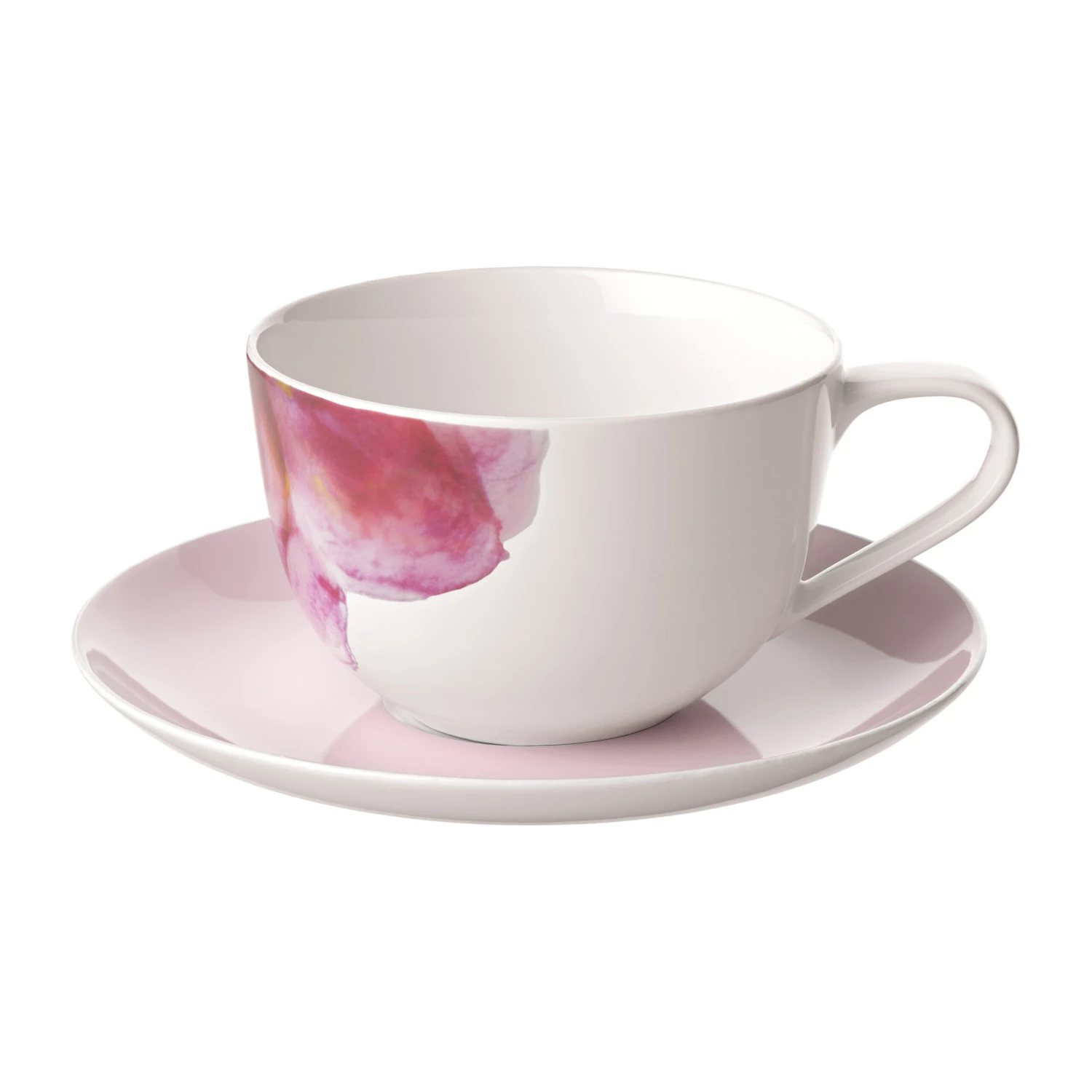 Villeroy & Boch Rose Garden Tasse Mit Untertasse 3 Villeroy & Boch Rose Garden Tasse Mit Untertasse